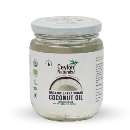 Ceylon Organic Extra Virgin Coconut Oil (কোকোনাট অয়েল) 200 ml