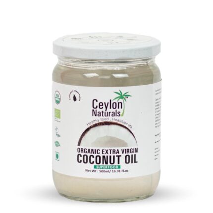 Ceylon Organic Extra Virgin Coconut Oil (কোকোনাট অয়েল) 500ml