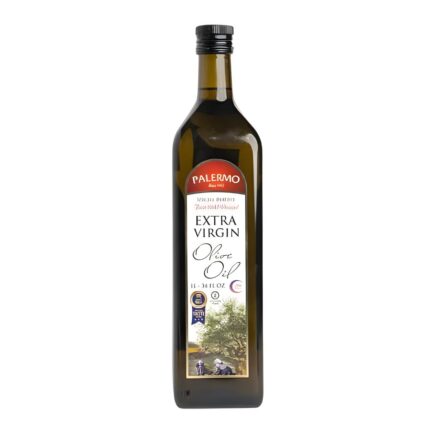 Palermo Extra Virgin Olive Oil In Dark Marasca Glass Bottle 1 Ltr.