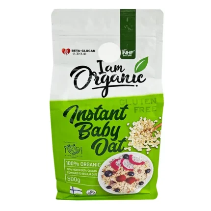 NHF I Am Organic Instant Baby Oat 500g