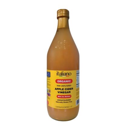 Italiano Organic Apple Cider Vinegar With The Mother 1Ltr