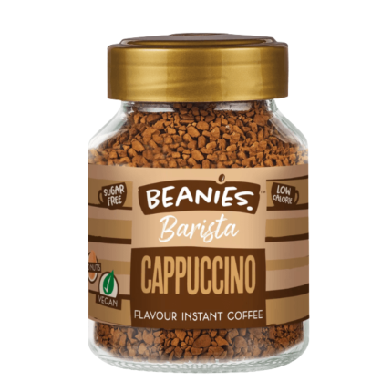 Beanies Barista Cappuccino Flavour Instant Coffee 50g