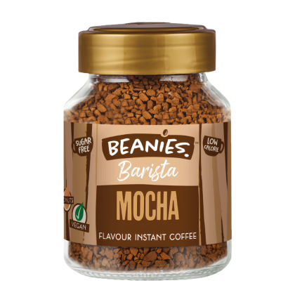 Beanies Barista Mocha Flavour Instant Coffee 50g