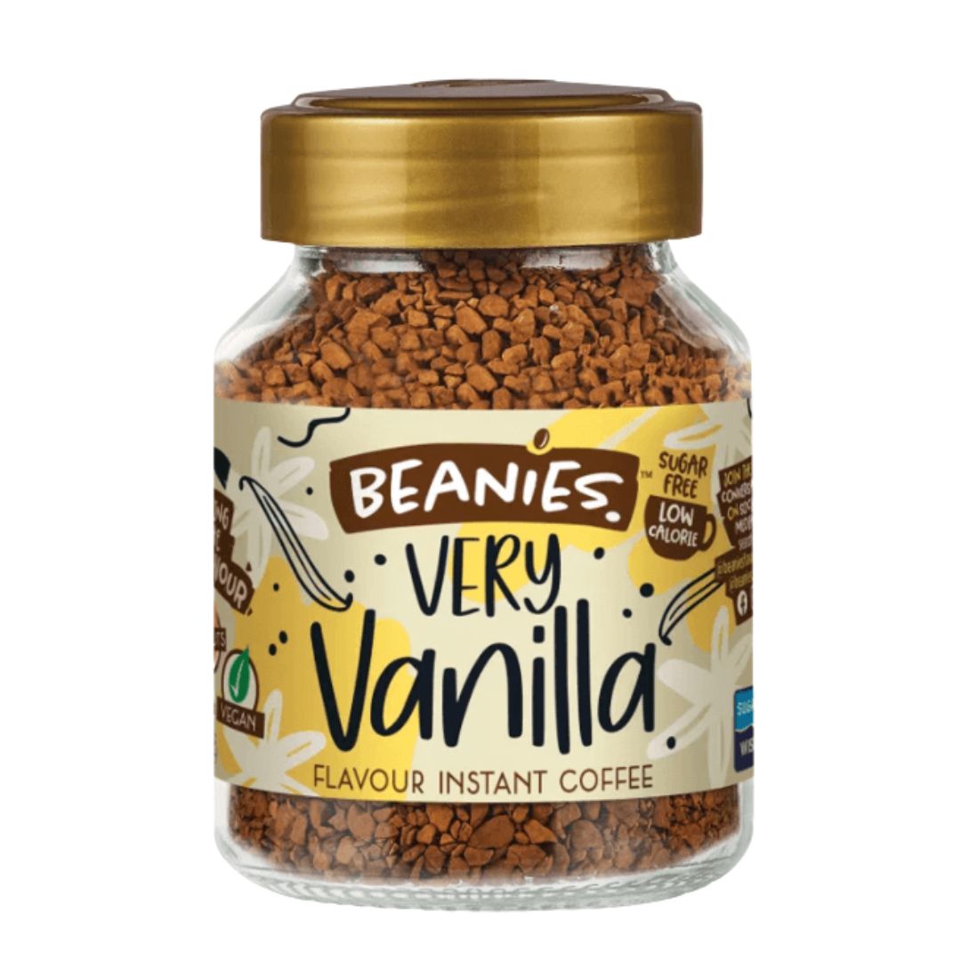 Beanies Very Vanilla Flavour Instant Coffee 50g Beanies Very Vanilla Flavour Instant Coffee 50g - Image 1