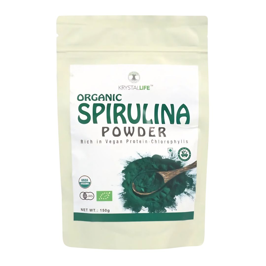 Krystal Life Organic Spirulina Powder 150g (1) Krystal Life Organic Spirulina Powder 150g - Image 1
