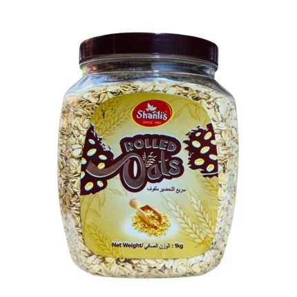 Shanti's Rolled Oats Jar 1kg