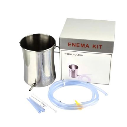 Superior Stainless Steel 2ltr Size Enema Kit